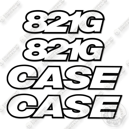 Case 821G Decal Kit Wheel Loader -Aftermarket Kit
