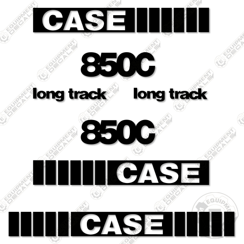 Fits Case 850C Decal Kit Dozer
