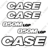 Image of Fits Case 850M LGP Decal Kit Dozer - 3M REFLECTIVE!