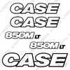 Image of Fits Case 850M LT Decal Kit Dozer - 3M REFLECTIVE!