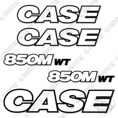 Fits Case 850M WT Decal Kit Dozer - 3M REFLECTIVE!