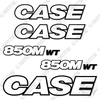 Image of Fits Case 850M WT Decal Kit Dozer - 3M REFLECTIVE!
