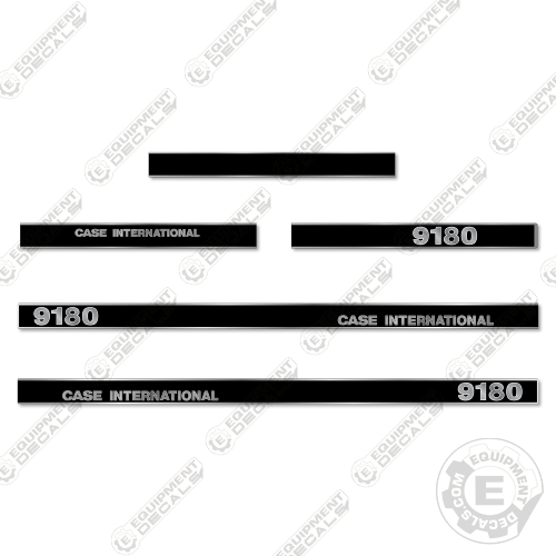 Fits Case 9180 Decal Kit Tractor - 1980s Style
