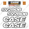 Image of Case SV280B Decal Kit Skid Steer - Aftermarket Kit