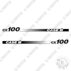 Fits Case CX100 Decal Kit Tractor (Straight Stripes)