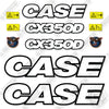 Image of Fits Case CX350D Decal Kit Crawler Excavator