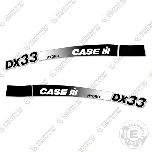 Fits Case DX33 Tractor Decal Kit