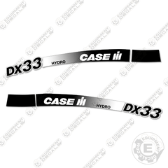 Fits Case DX33 Tractor Decal Kit