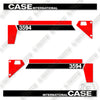 Image of Fits Case International 3594 Style 2 Decal Kit Tractor