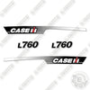 Image of Fits Case L760 Decal Kit Front End Loader