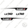 Image of Case LX740 Decal Kit Front End Loader- Aftermarket Kit