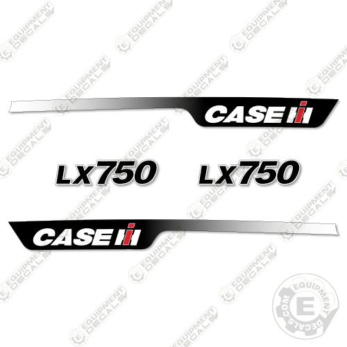 Case LX750 Decal Kit Front End Loader- Aftermarket Kit