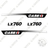 Image of Case LX760 Decal Kit Front End Loader- Aftermarket Kit