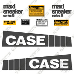 Fits Case Maxi Sneaker Series B Decal Kit Trencher