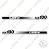 Image of Case MX100 Straight Decal Kit Tractor - Aftermarket Kit