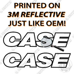 Fits Case CX160D Decal Kit Excavator - 3M Reflective!