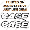 Image of Fits Case 850M WT Decal Kit Dozer - 3M REFLECTIVE!