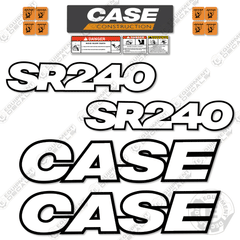 Fits Case SR240 Decal Kit Skid Steer