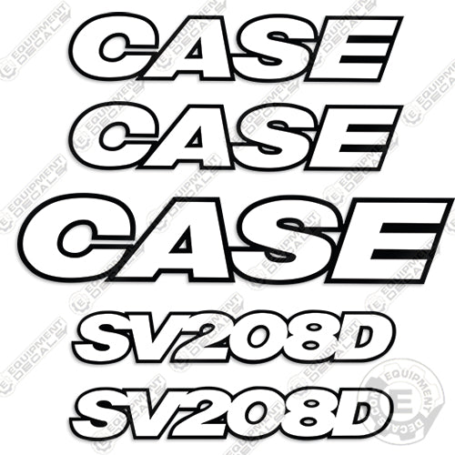 Fits Case SV208D Decal Kit Roller