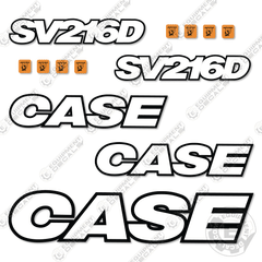 Fits Case SV216D Decal Kit Roller