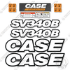 Image of Fits Case SV340B Decal Kit Skid Steer Loader - 3M REFLECTIVE VINYL!