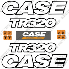 Case TR320 Decal Kit Skid Steer Loader - 3M REFLECTIVE VINYL!