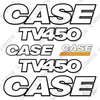 Image of Fits Case TV450 Decal Kit Track Loader - 3M REFLECTIVE VINYL!