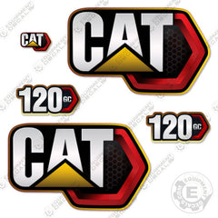 Fits Caterpillar 120GC Next Gen Decal Kit Motor Grader