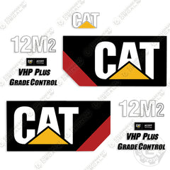 Fits Caterpillar 12M2 Decal Kit Motor Grader - Scraper