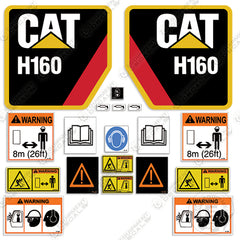 Caterpillar H160 Decal Kit Hammer