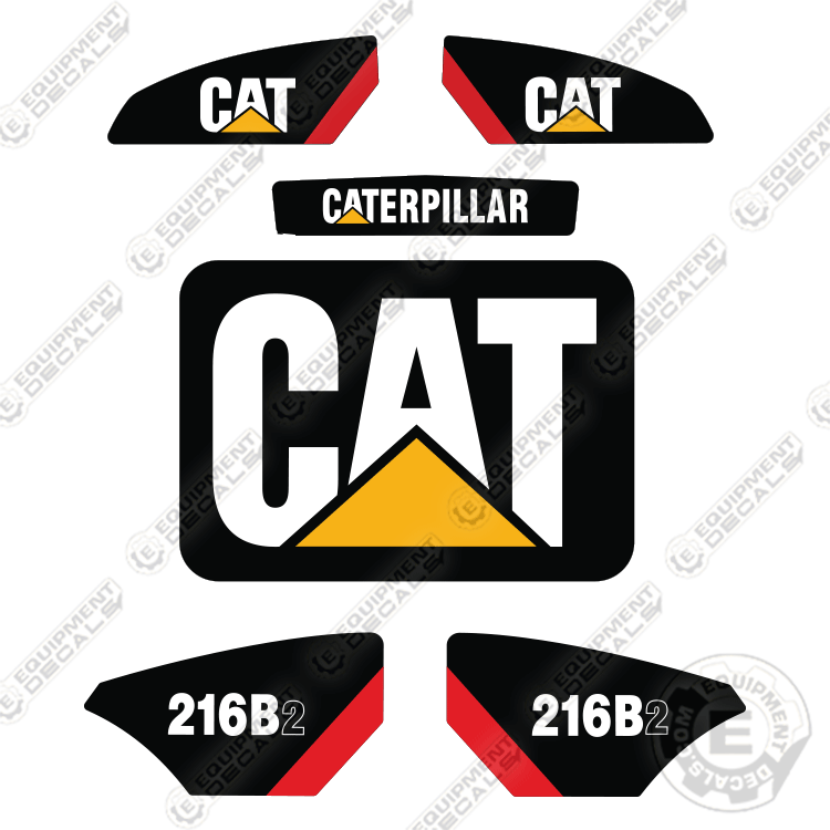 Fits Caterpillar 216B2 Skid Steer Decals