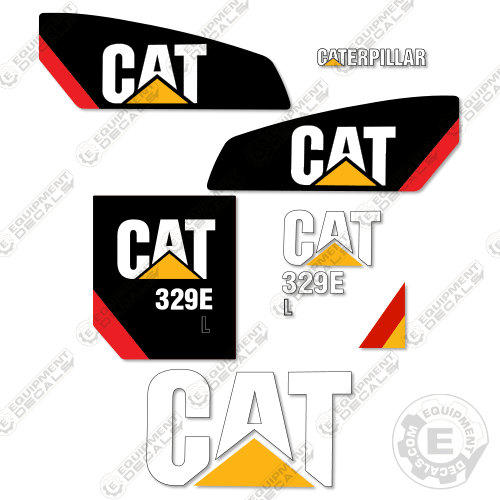 Fits Caterpillar 329EL Excavator Decals