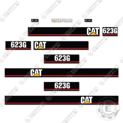 Fits Caterpillar 623G Decal Kit Motor Grader Scraper