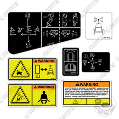 Caterpillar Control Decals