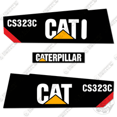 Fits Caterpillar CS323C Decal Kit Roller (2008-2009)