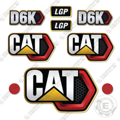 Fits Caterpillar D6K Decal Kit Next Gen Dozer