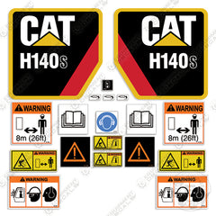 Caterpillar H140S Decal Kit Hammer