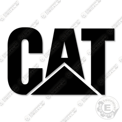 Fits Caterpillar Hood Decal Kit For Peterbilt Semi Truck