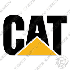 Fits Caterpillar Hood Decal Kit For Peterbilt Semi Truck - Style 2