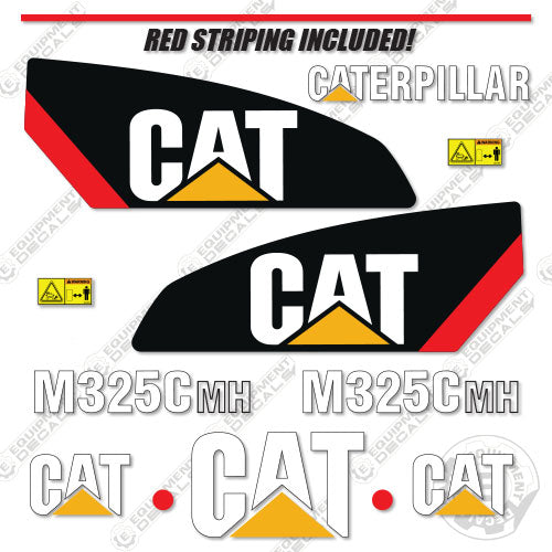Fits Caterpillar M325C MH Material Handler Decals