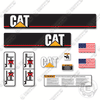 Image of Fits Caterpillar NR4500P Decal Kit Electric Forklift