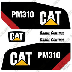 Fits Caterpillar PM310 Decal Kit Cold Plainer