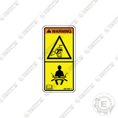 Fits Caterpillar Warning Decal 295-7337