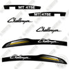 Image of Fits Challenger MT475E Decal Kit Tractor