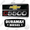 Image of Fits Chevy C5500 Decal Kit Work Truck