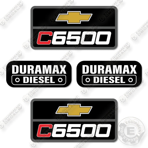 Chevy C6500 Decal Kit Truck - Aftermarket Kit