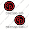 Image of Fits Chicago Pnuematic CPS250-150 Decal Kit Air Compressor