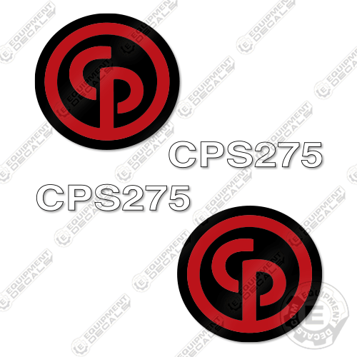 Fits Chicago Pnuematic CPS2785 Decal Kit Air Compressor – Equipment Decals