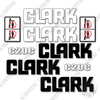 Image of Fits Clark C20C Forklift Decal Kit