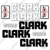 Image of Fits Clark C32C Forklift Decal Kit